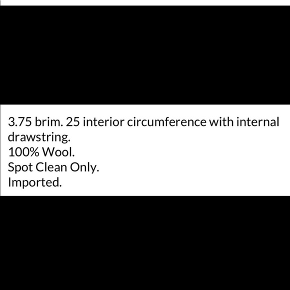 Lulu Black Fedora Hat - Picture 4 of 4